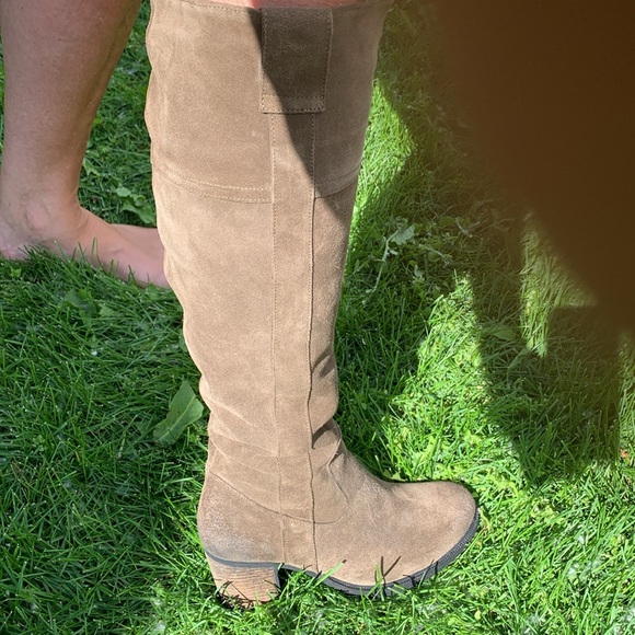 Knee high suede Bos & Co. khaki tan Horton EU40 - Picture 11 of 12